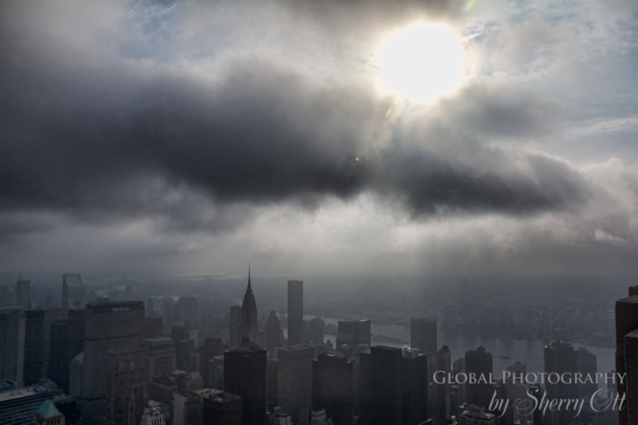 New York City skyline NYC sunrise