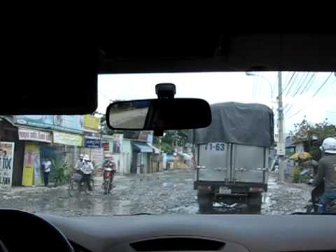 My commute to work in Ho Chi Minh City