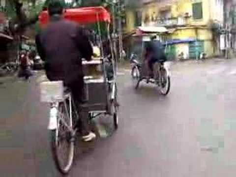 Traffic in Hanoi, Vietnam