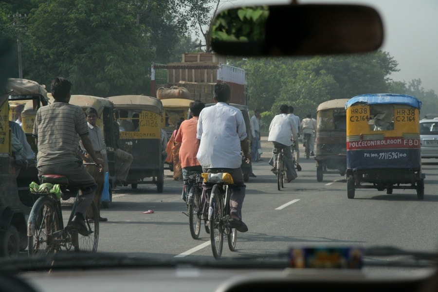 Drivin in India 