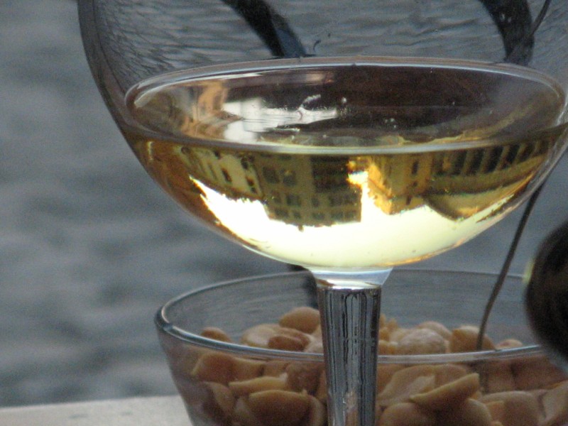 Pantheon in a wine glass...a different perspective of the sites