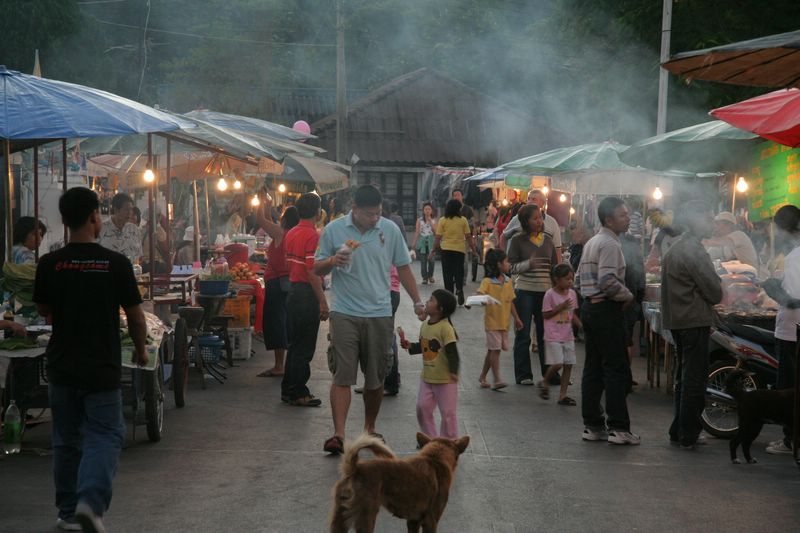 Night Market in Mae Hong Song