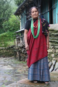 Did in traditional Gurung Dress