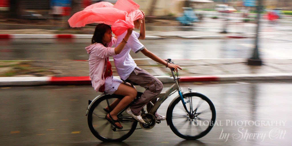 Vietnam rain