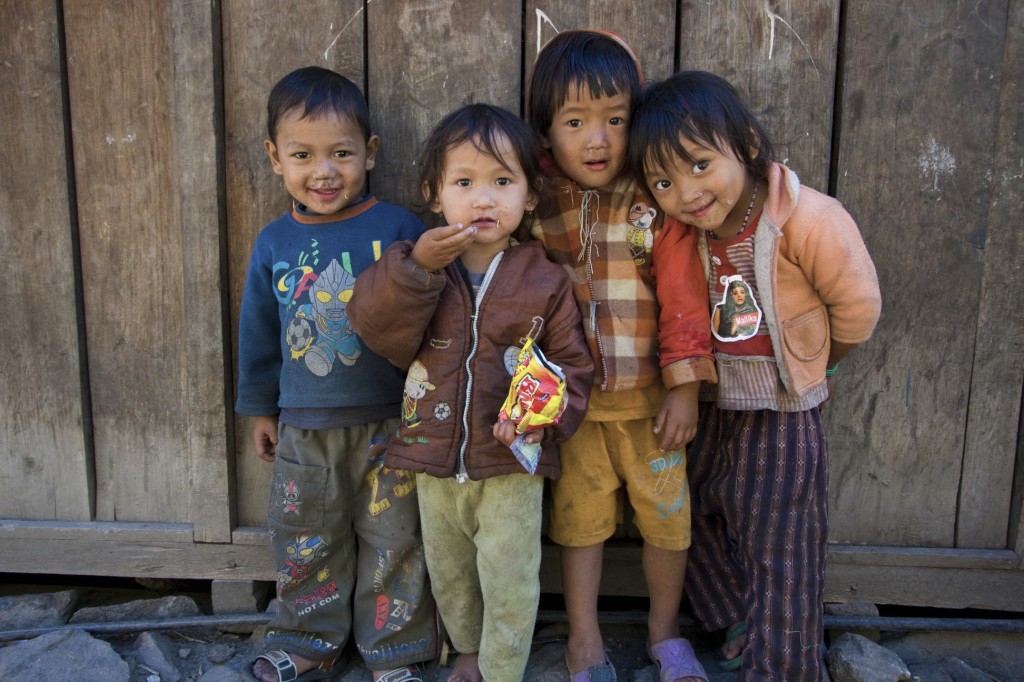 Nepalese children