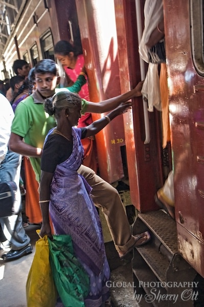 Train Boarding Sri Lanka