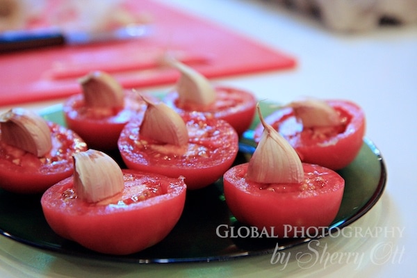 tomato and garlic barcelona food class