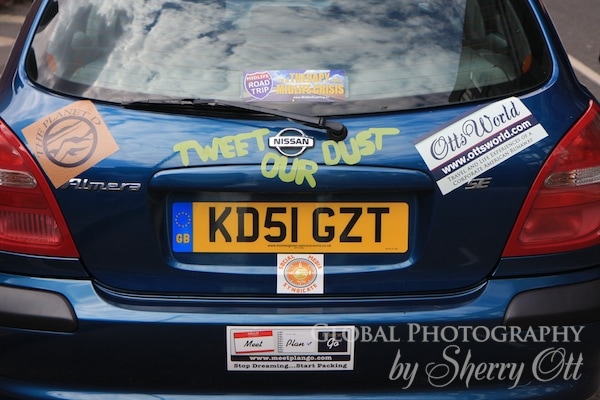 mongol rally stickers
