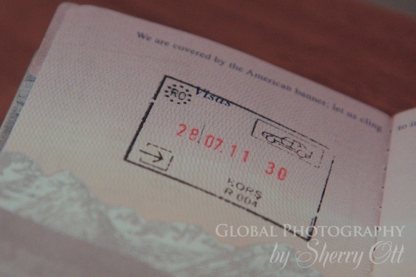 driving in romania passport stamp
