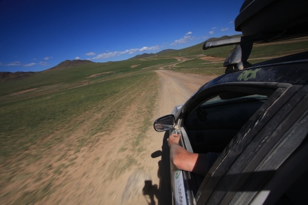 driving mongolia