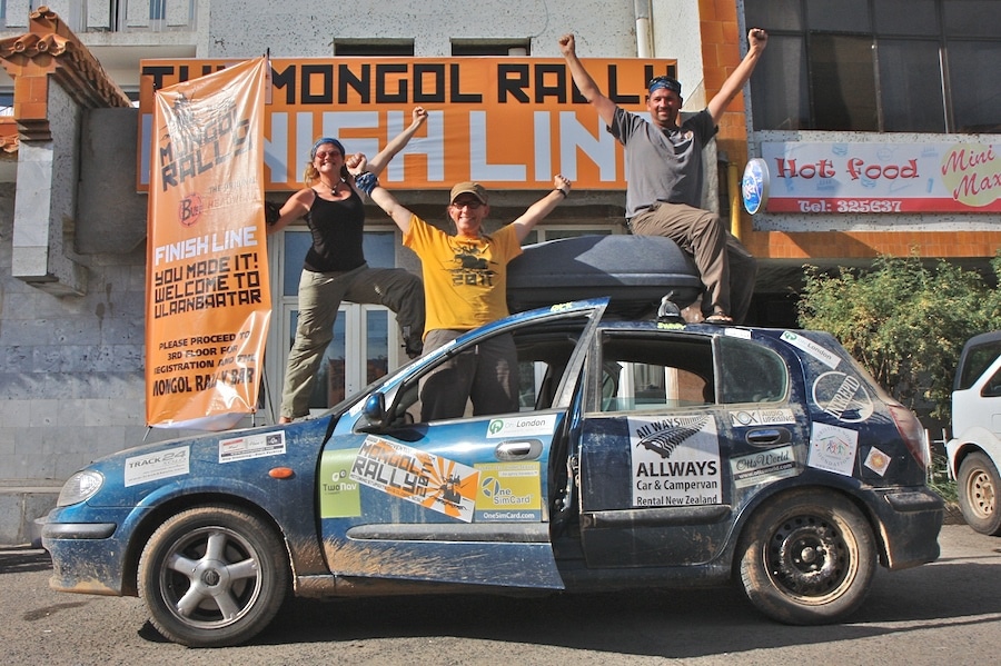 finish mongol rally
