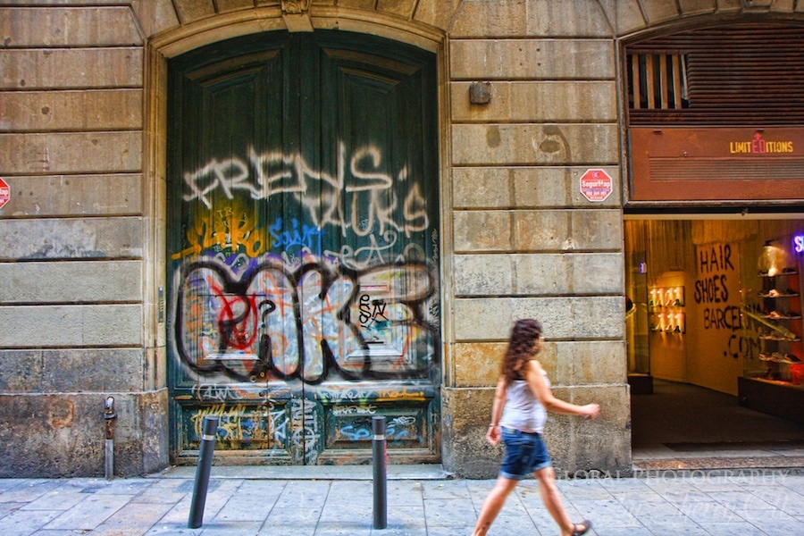 graffiti barcelona