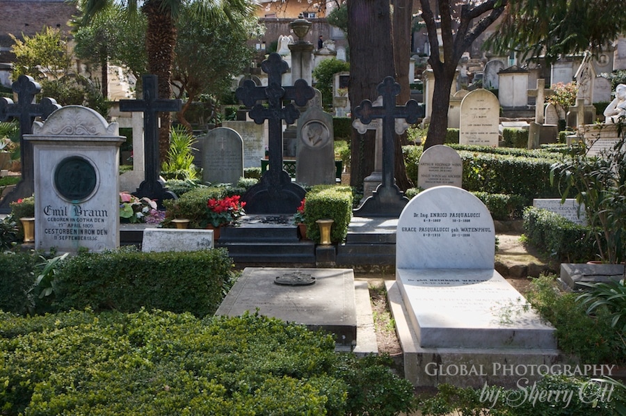 Guardian Angel Protestant Cemetery Rome