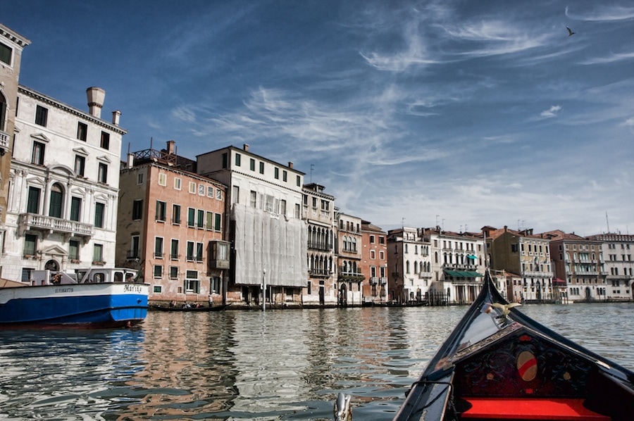 Gondola Photography in Venice