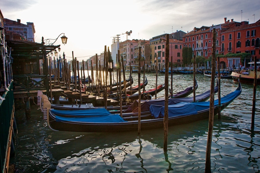 Gondola Photography in Venice