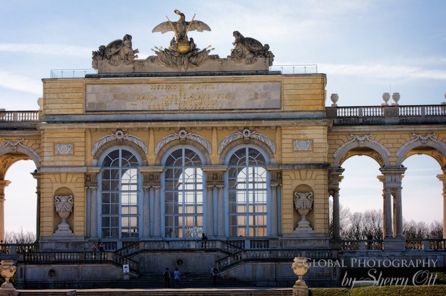 upper garden schonbrunn palace