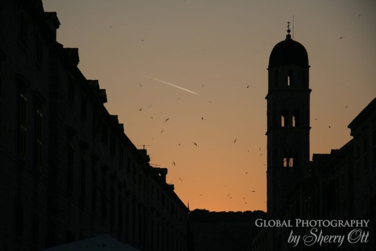 dubrovnik sunset