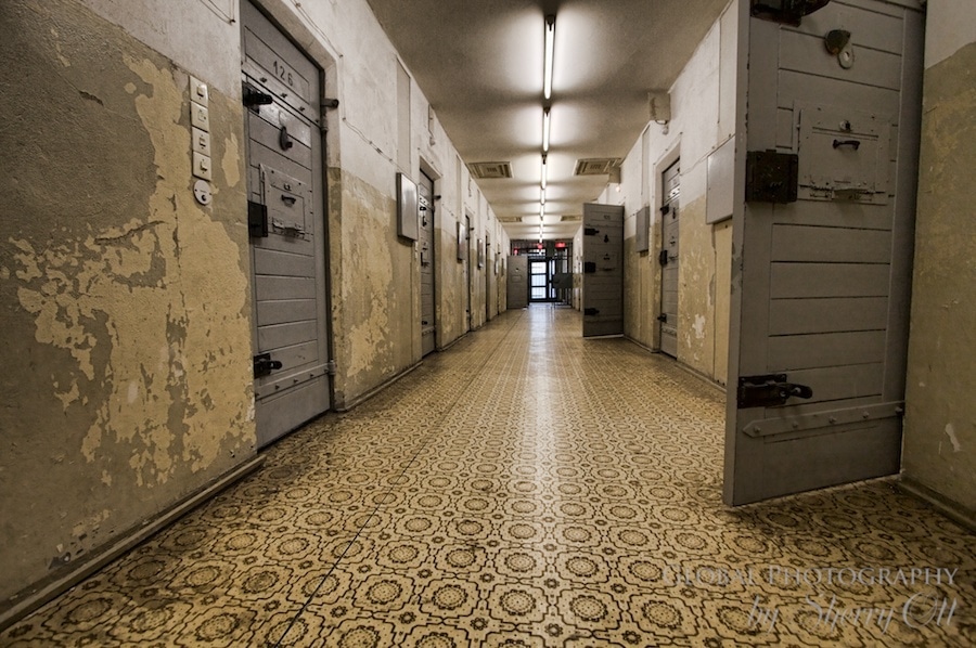 prison hallway