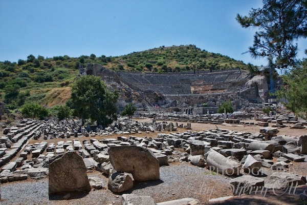 The theater of Ephesus