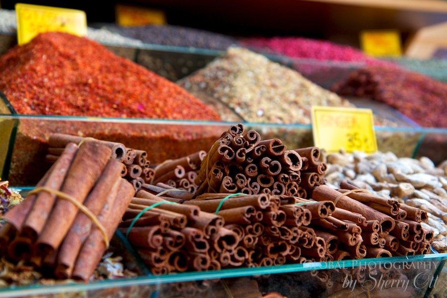 cinnamon at the spice market