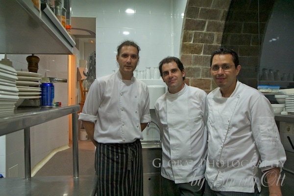 Chefs at La Rectoria