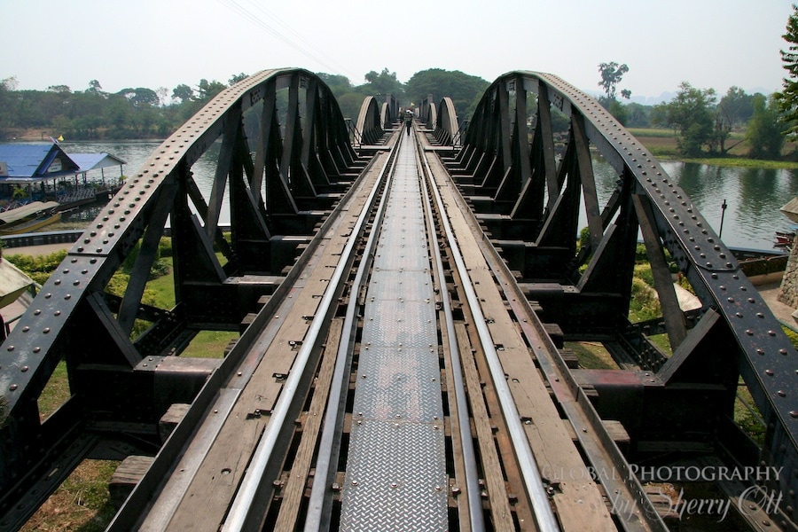 Bridge over the river Kwai Thailand