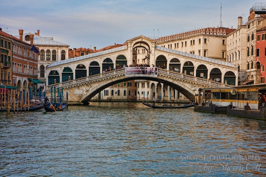 Rialto Bridge Venice italy