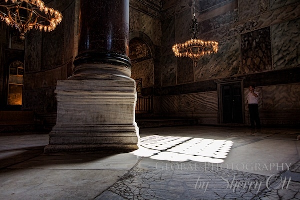 The haunting light of Hagia Sophia