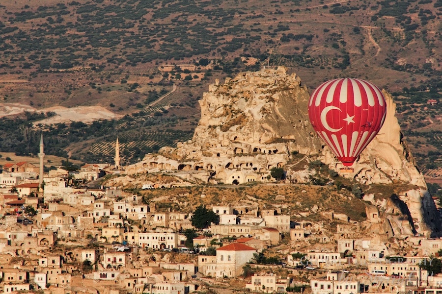 Turkish hot air balloon