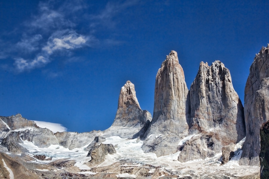 The towers of Torres del Pain