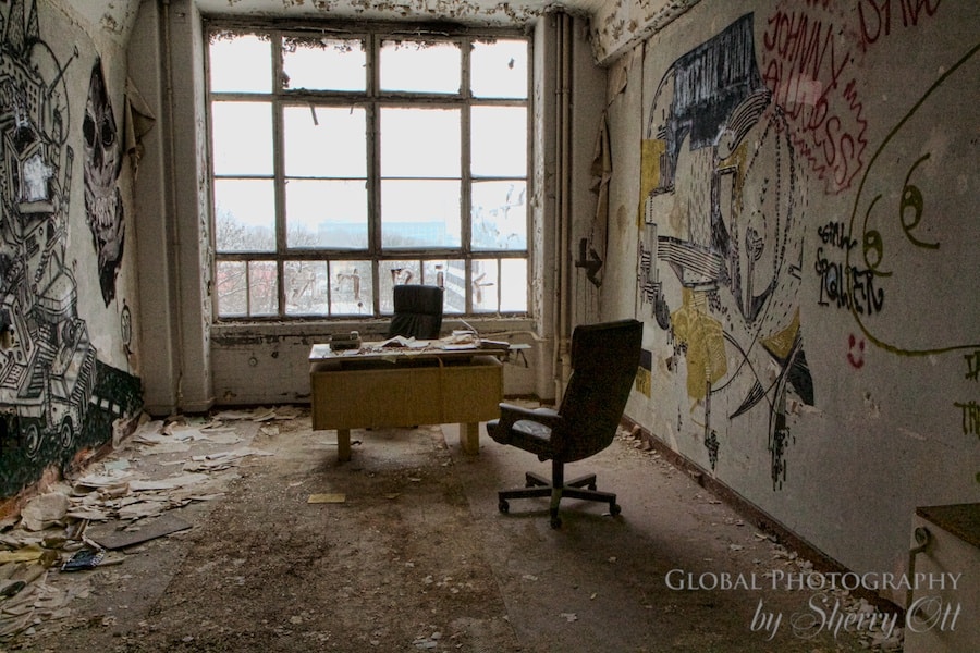 Abandoned office
