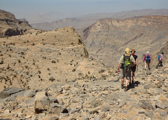 Jebel Akhdar hiking