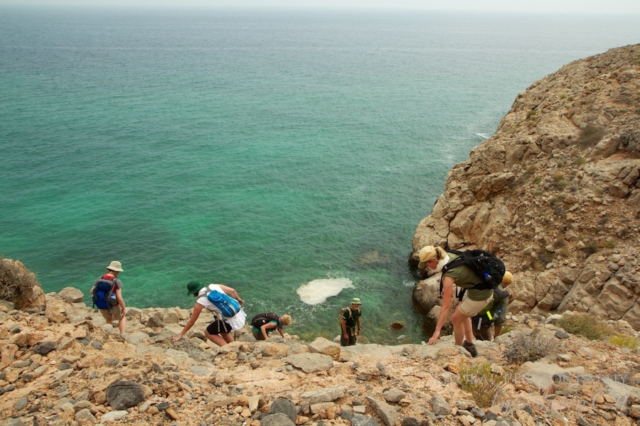 Oman trekking
