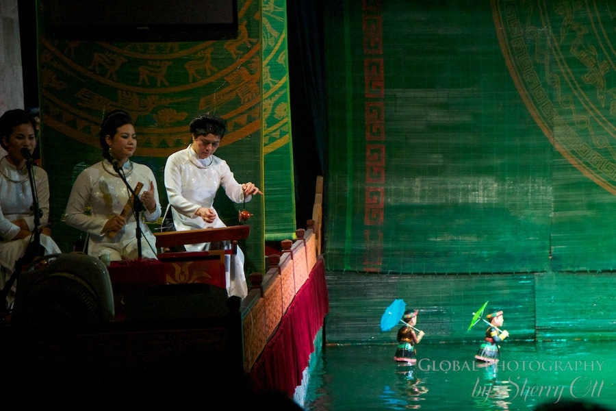 Water puppets Hanoi