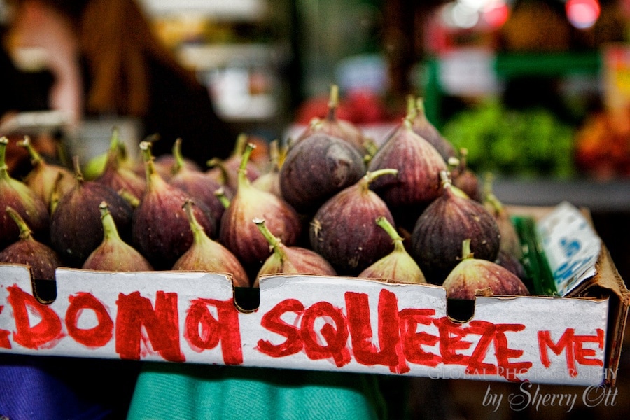 do not squeeze figs