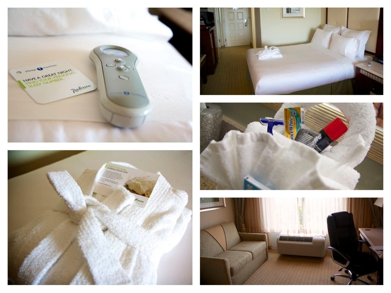 hotel comforts