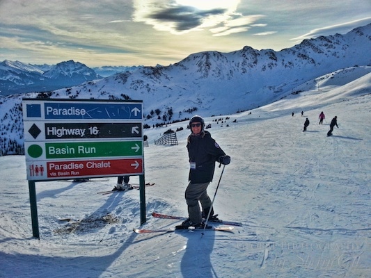 Marmot basin skiing