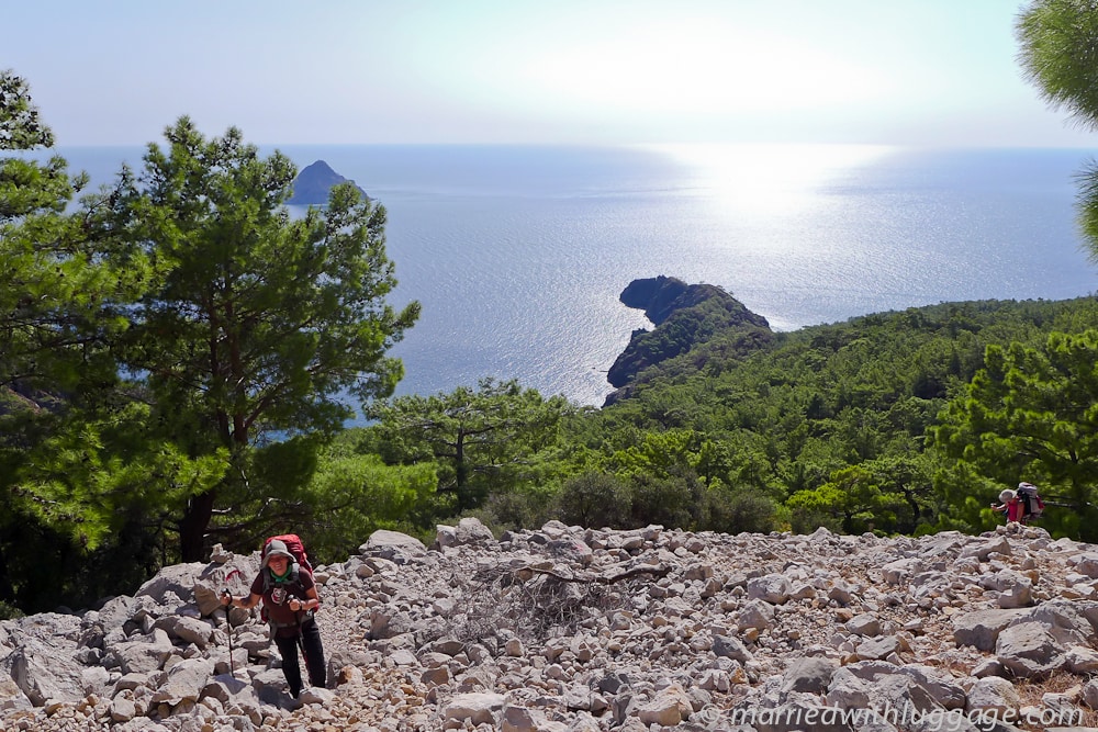 Lycian Way hiking Adrasan