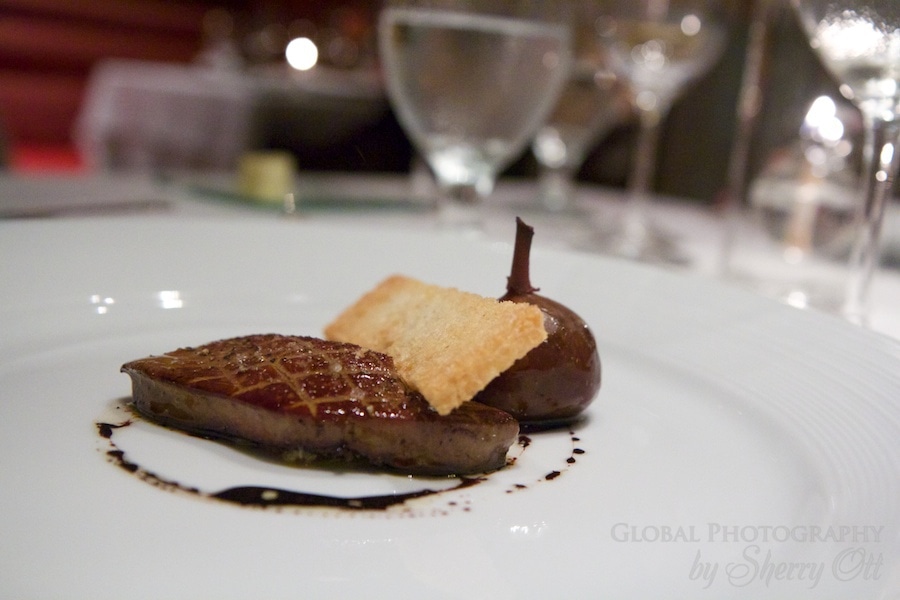 foie gras and fig