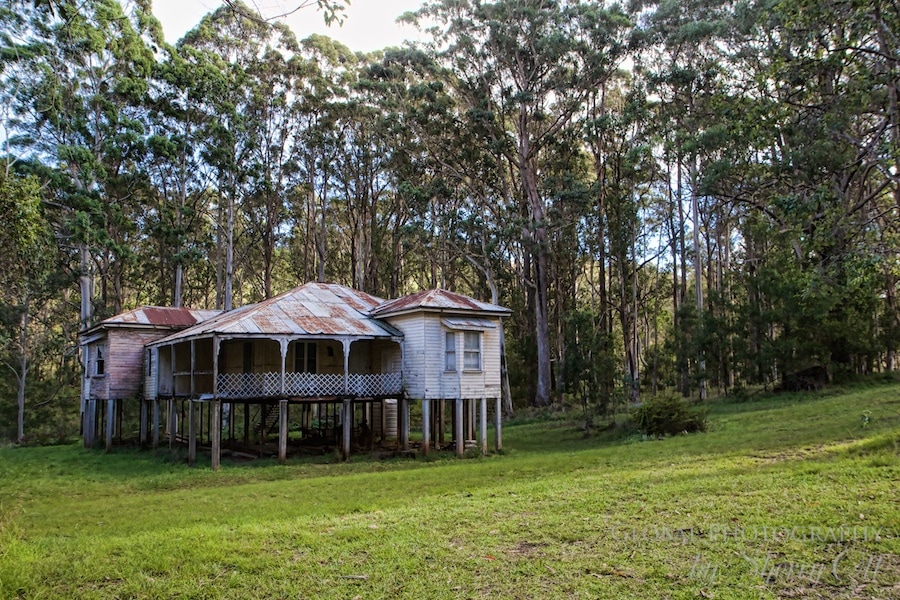 Queenslander house abandoned