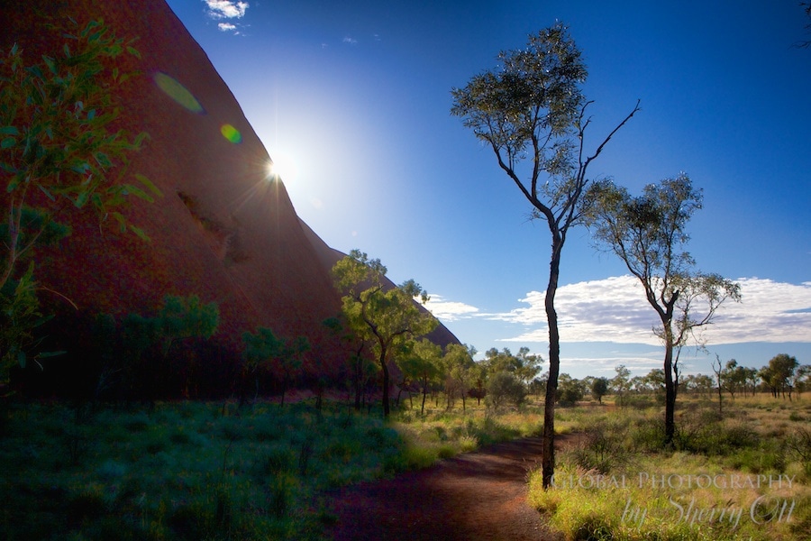 Uluru walking path