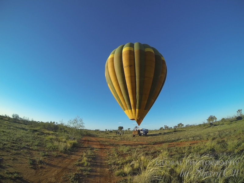 hot air balloon nothern territory