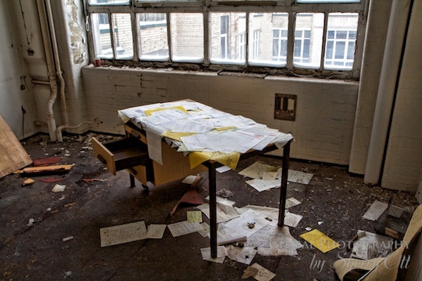 abandoned office