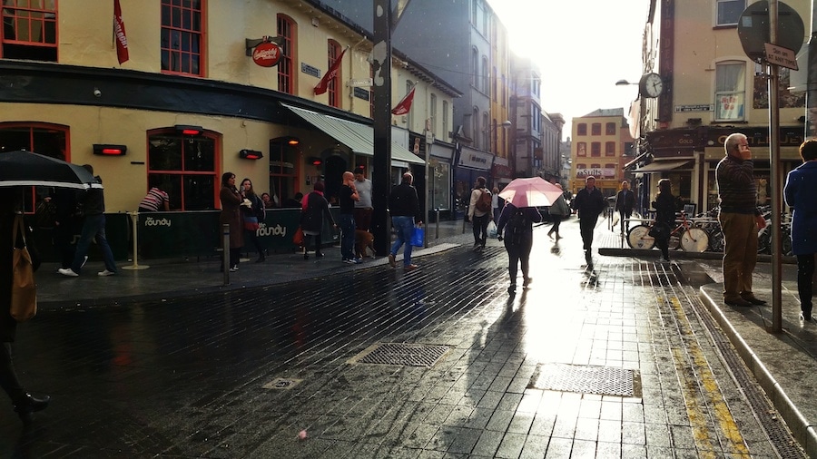 Walking Map Cork City Ireland