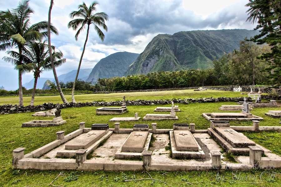 Molokai Hawaii kalaupapa cemetery