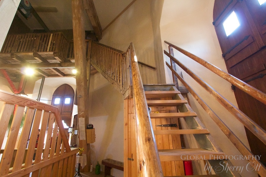livig in a bell tower