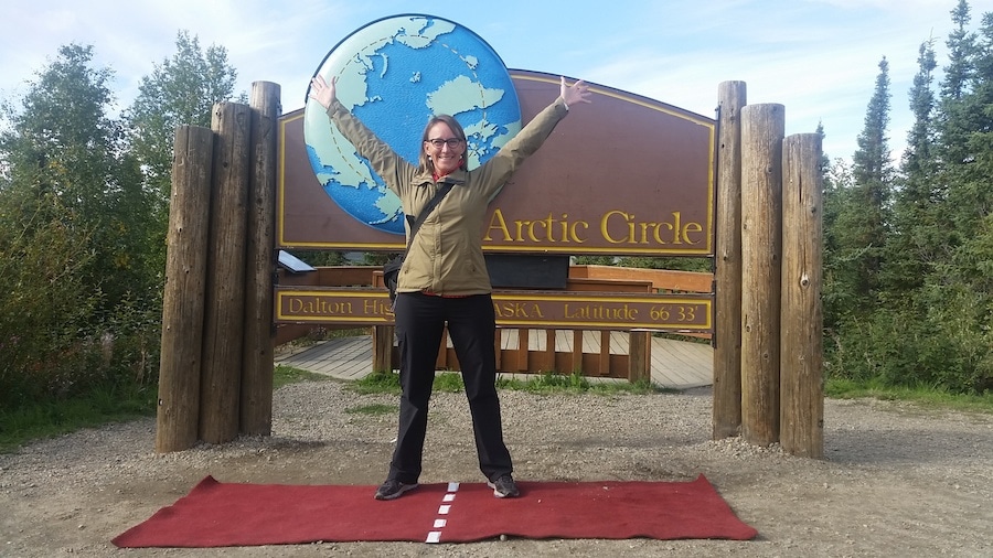 arctic circle crossing dalton highway alaska