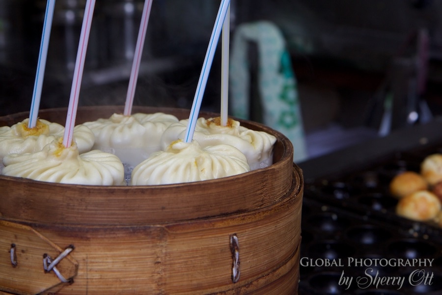 food in china dumplings