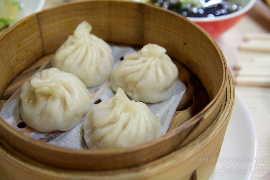 Food in china dumplings