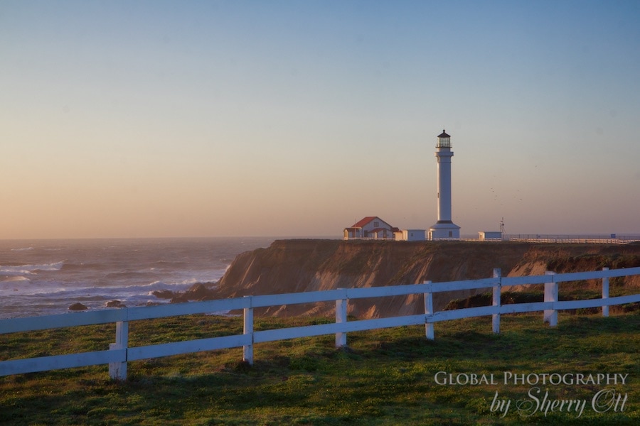 point arena lighthouse in northern california, a photo i took during a road trip